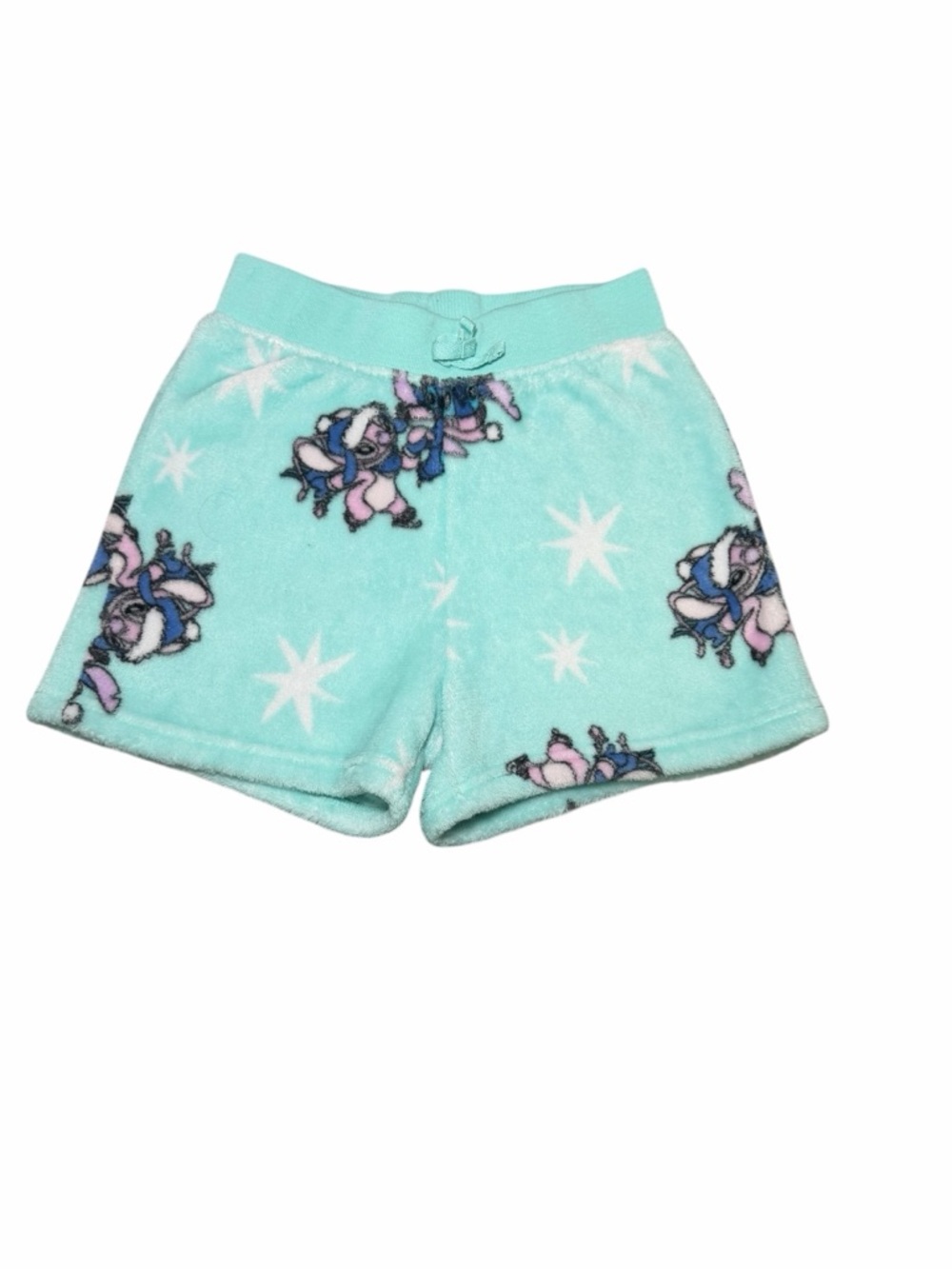 Stitch & Angel Fuzzy Pajama Bottoms
